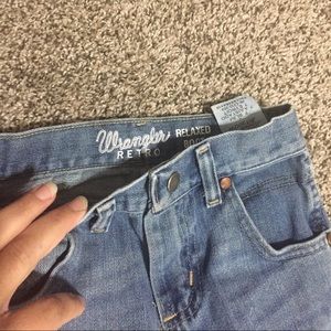 Kid boy Wranger Retro relaxed boot jeans